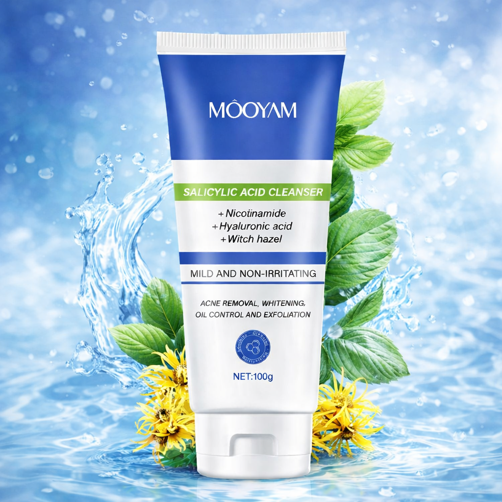 الغسول الكوري لتنظيف و علاج البشرة الدهنية ΜΟΟΥAΜ