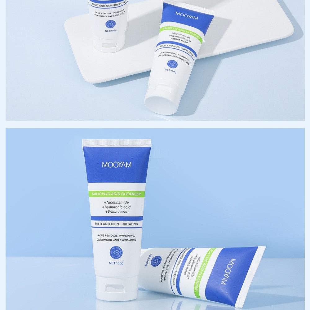 الغسول الكوري لتنظيف و علاج البشرة الدهنية ΜΟΟΥAΜ